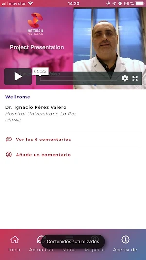 Hot Topics in HIV-Talks Screenshot 2