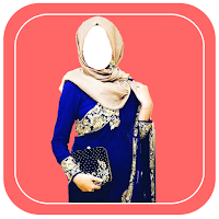Women Hijab Saree Photo Suits