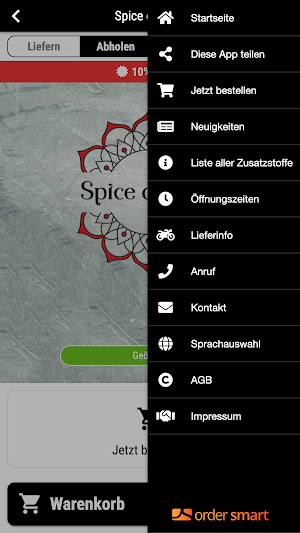 Spice of India Screenshot 1