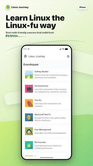 Linux Journey Screenshot 0