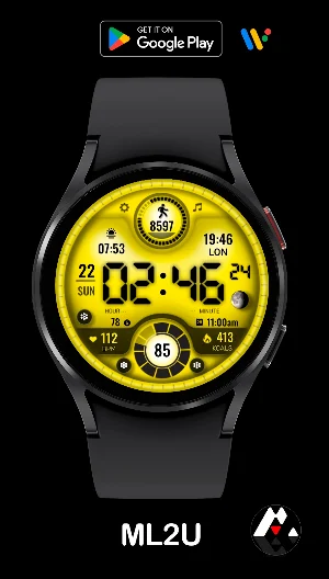 ML2U 166 Watch Face Screenshot 0