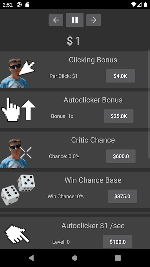 Svanceros Clickeros Screenshot 1