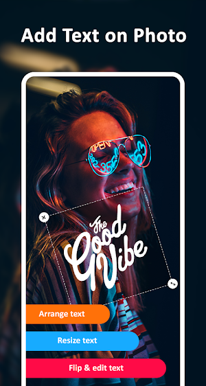 Text on photo - Photo editor Screenshot 2