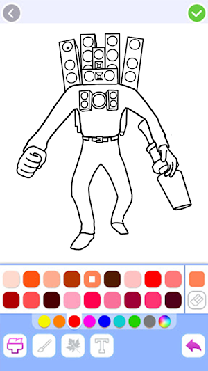 Titan Speaker Man Skibidi Game Screenshot 0