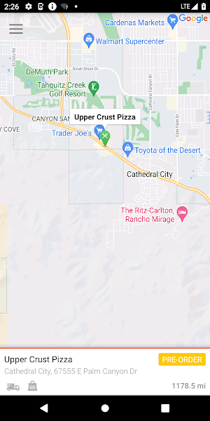 Upper Crust Cathedral City Screenshot 1