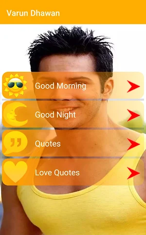 Varun Dhawan Greetings Screenshot 3