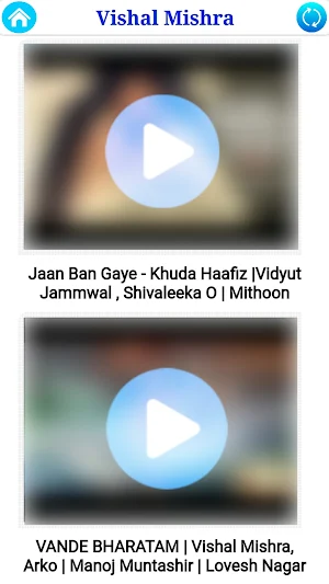Vishal Mishra All Video Songs Screenshot 0