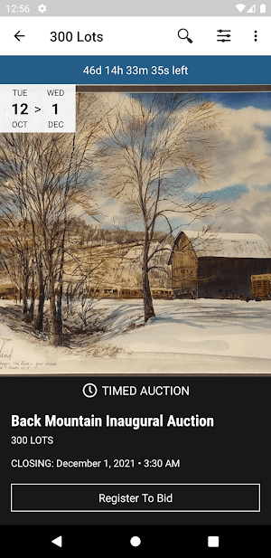 Back Mountain Auctions Screenshot 1
