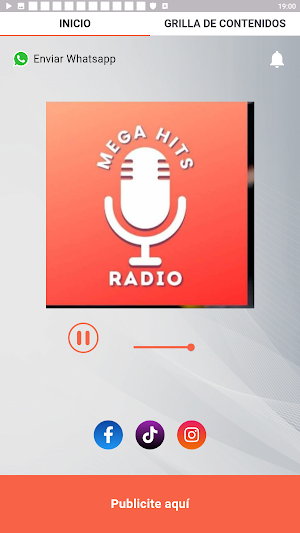 Radio Megahits Screenshot 2