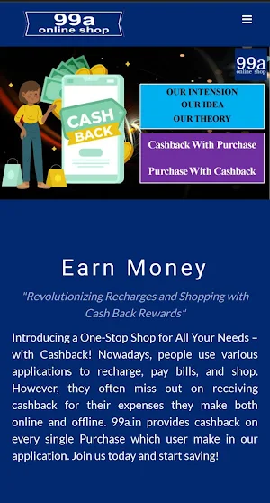 99a Online Shopping App Screenshot 1