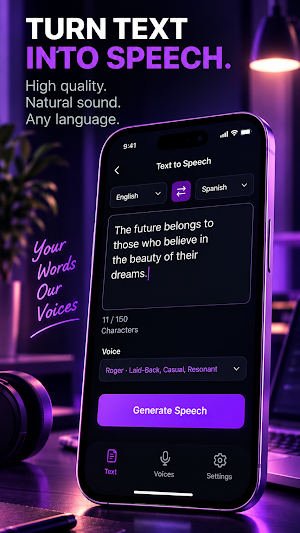 Revoicer AI - Voice Generator Screenshot 1
