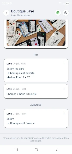 Revendeurs Screenshot 1