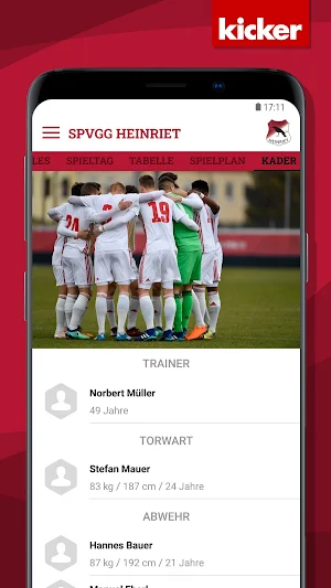 SpVgg Heinriet Screenshot 0