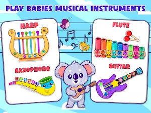 Baby Piano Kids Musical Games Screenshot 2