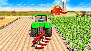 Crop Corn Field: Tractor Games Screenshot 2