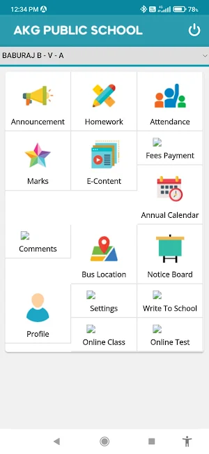 AKG Public School Screenshot 1