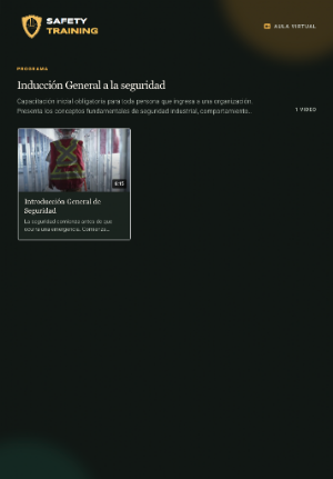 Safety Training Screenshot 3
