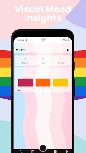 LGBTQ+ Mood Tracker Journal Screenshot 2