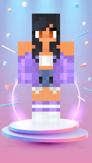 Aphmau Skin for Minecraft Screenshot 0
