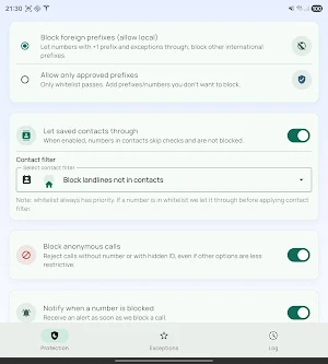 Call Shield - Block Spam Calls Screenshot 1