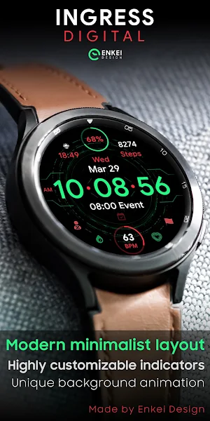 Ingress Digital - watch face Screenshot 0