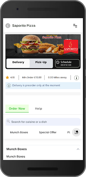Saporito Pizza Screenshot 2