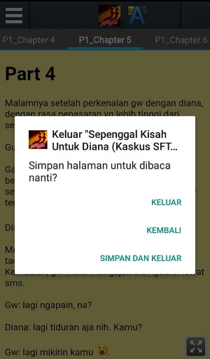 Sepenggal Kisah Untuk Diana Screenshot 3