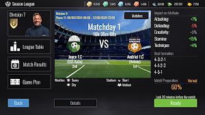Soccer Dynasty: Club Manager Screenshot 1
