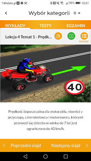 Prawko.pl Prawo Jazdy Kurs Teorii Testy Wykłady Screenshot 2
