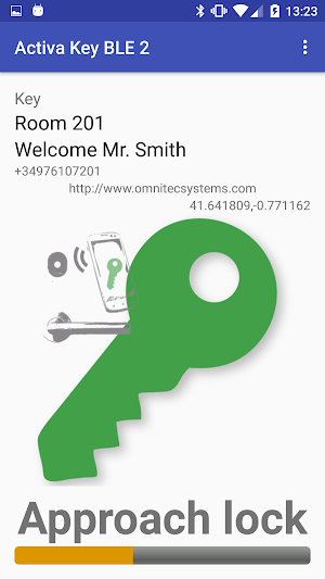 Activa Key BLE Screenshot 1