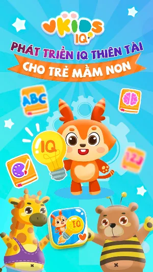 Vkids IQ - Phát triển IQ Screenshot 0