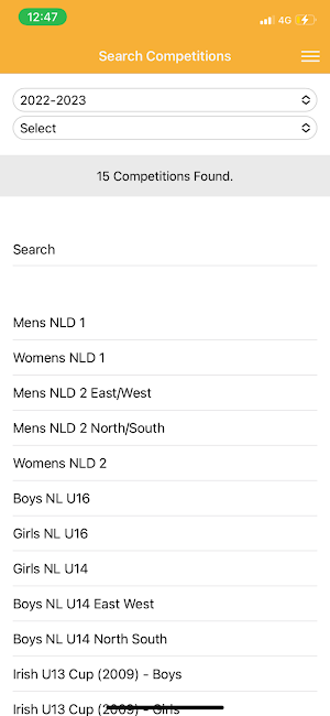 Swim Ireland Water Polo Screenshot 2