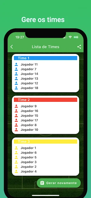 Gerador Times Screenshot 2