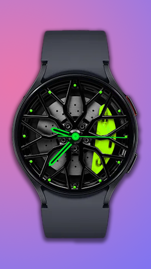 G63 Car Rim Watch Face Screenshot 2