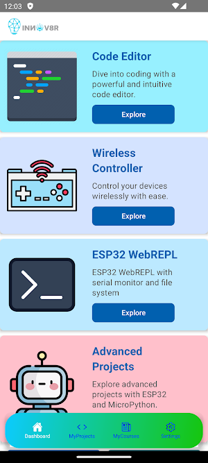 Innov8r - Robotics, AI and IOT Screenshot 1