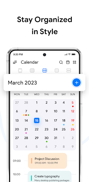 Calendar Screenshot 2