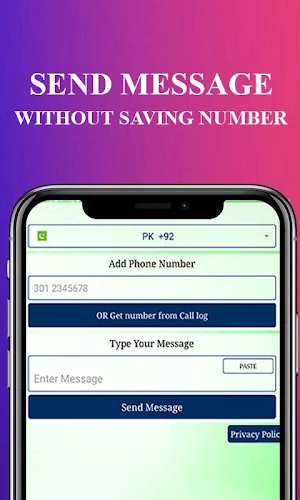 WhatsDirect - Direct Chat Without Saving Contact Screenshot 0