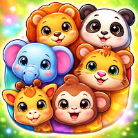 Animal Tile Match Puzzle