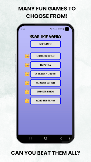 Road Trip Games Screenshot 1