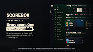ScoreBox: Sports IPTV Player Screenshot 3