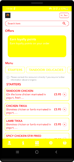 Exotica Bengal Cuisine Screenshot 1