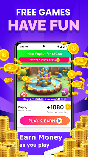 FREEMONEY - Play & Earn Money Screenshot 2