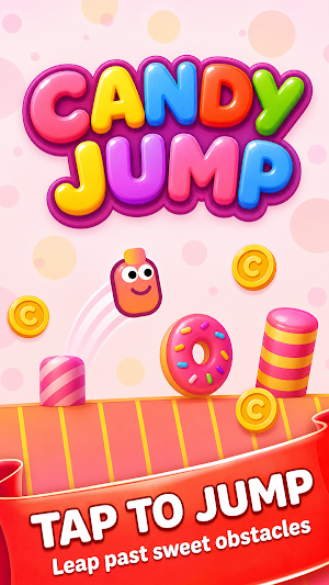 Candy Jump: Tap Runner Screenshot 0