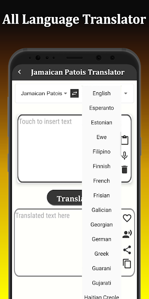 Jamaican Patois Translator Screenshot 2