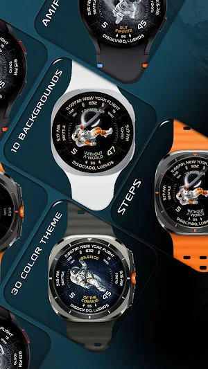 Space Watch Face 153 Screenshot 2