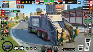 Garbage Truck: Trash Truck Sim Screenshot 2