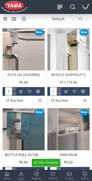 Yama Door Fittingss Screenshot 0