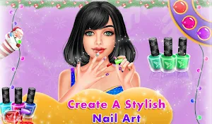 Christmas Nail Art Salon : Nail Designs Game Screenshot 2