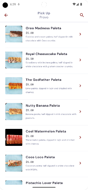 The Paleta Bar Screenshot 1