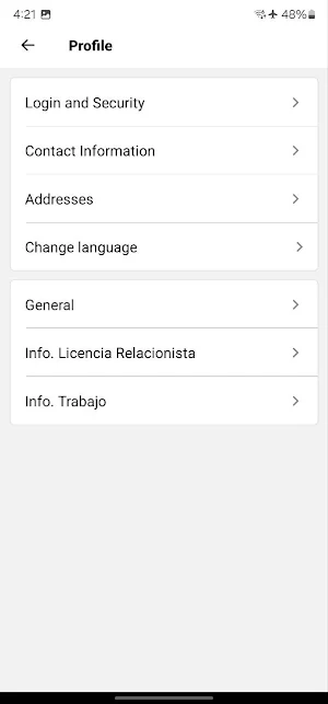 Relacionistas Screenshot 2